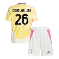 Juventus Douglas Luiz #26 Vieras Peliasu Lasten 2024-25 Lyhythihainen (+ Lyhyet housut)